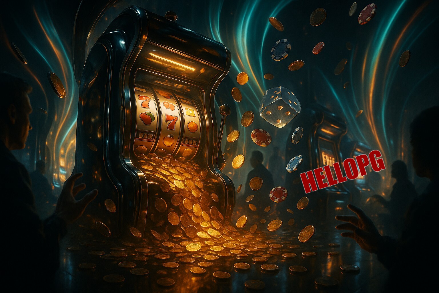 Diversos jogos de caça-níqueis